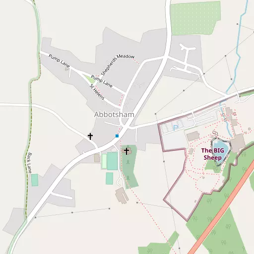 Map of Abbotsham