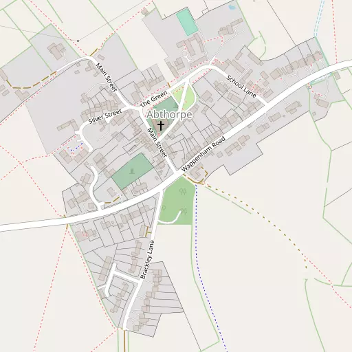 Map of Abthorpe