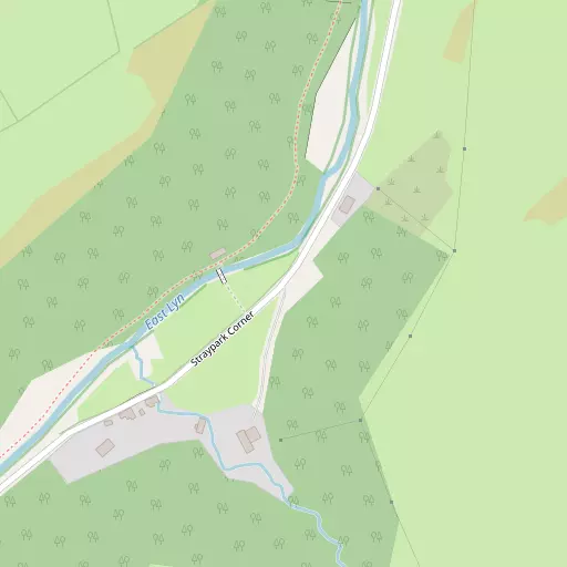 Map of Alderford