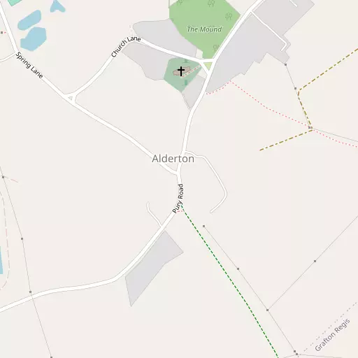 Map of Alderton