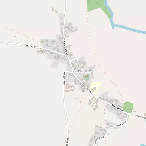 Map of Aldwincle