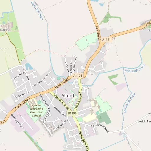 Map of Alford