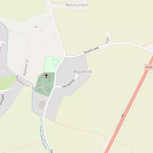 Map of Algarkirk