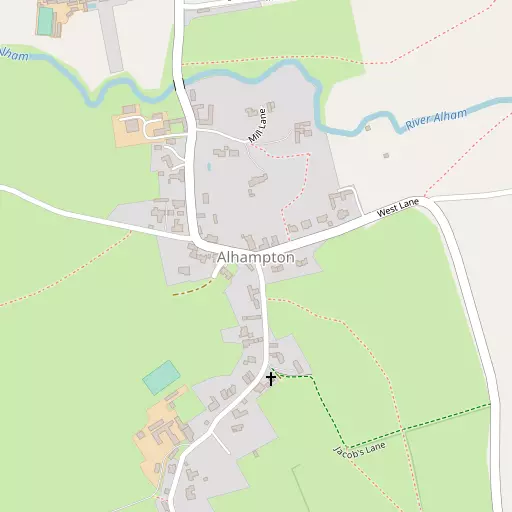 Map of Alhampton