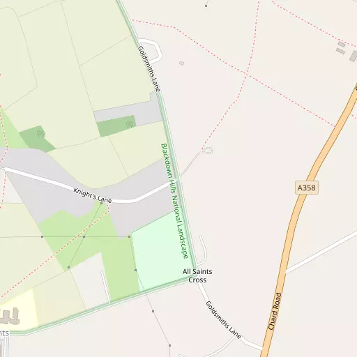 Map of All Saints