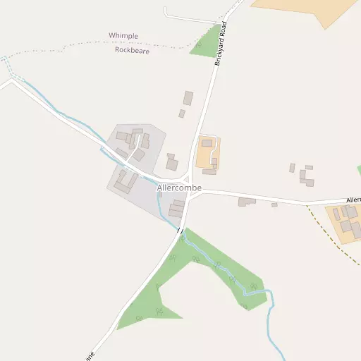Map of Allercombe