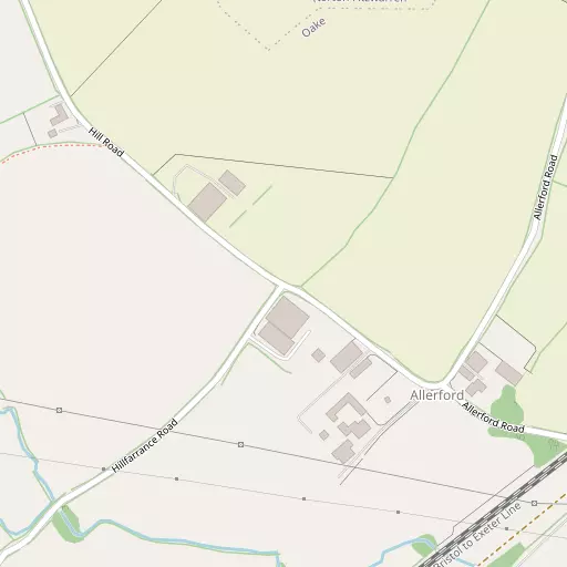 Map of Allerford