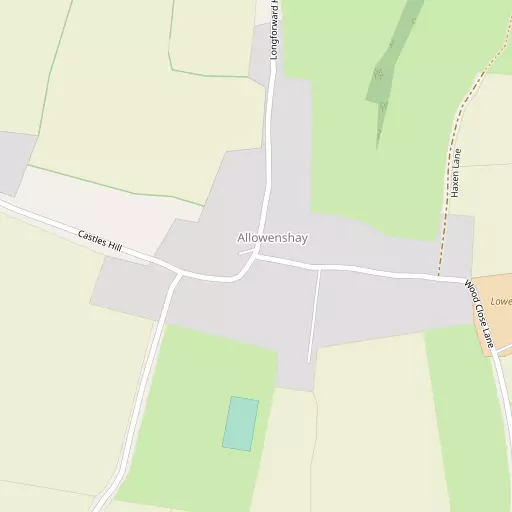 Map of Allowenshay
