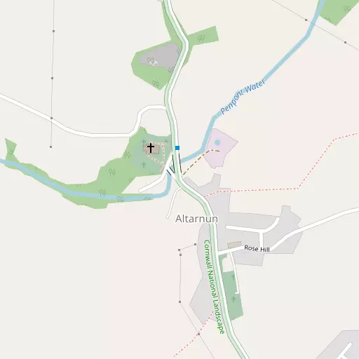 Map of Altarnun