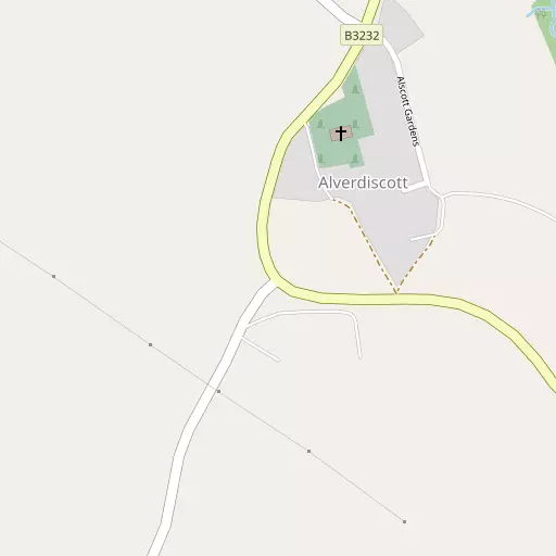 Map of Alverdiscott