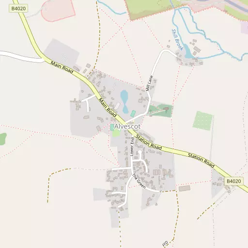Map of Alvescot