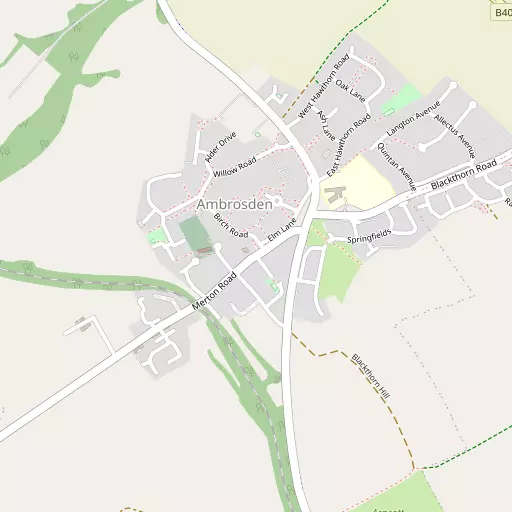 Map of Ambrosden