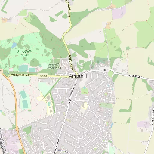 Map of Ampthill