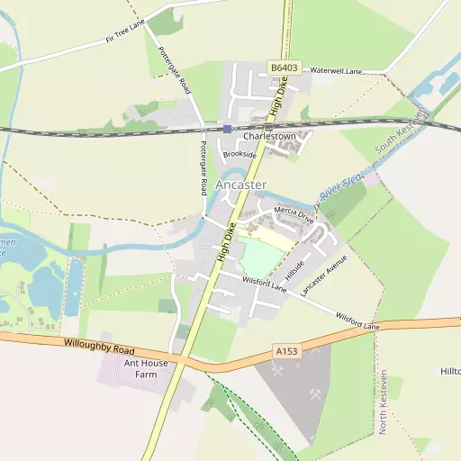 Map of Ancaster