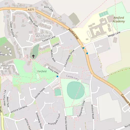 Map of Ansford
