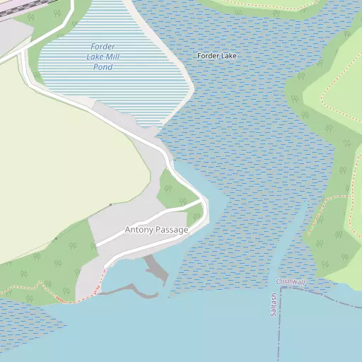 Map of Antony Passage