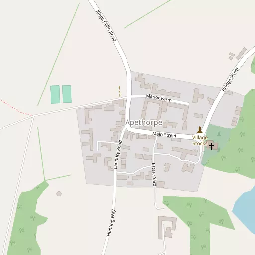 Map of Apethorpe