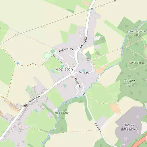 Map of Appleton