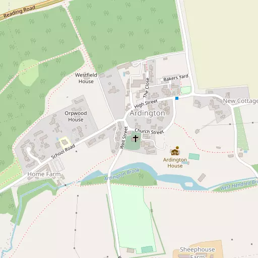 Map of Ardington