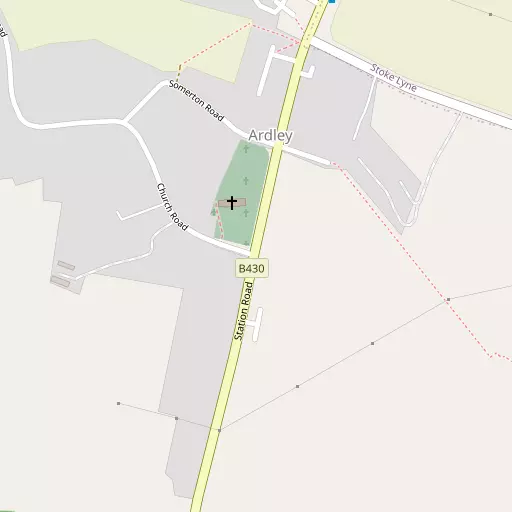 Map of Ardley