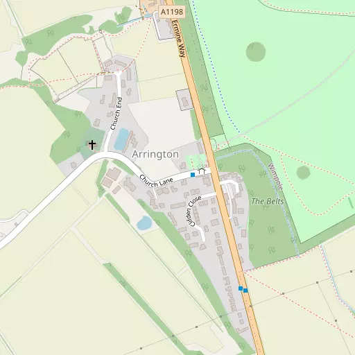 Map of Arrington