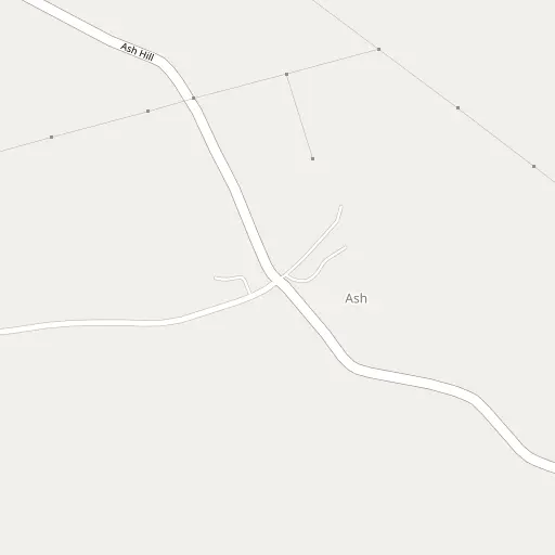 Map of Ash Cross