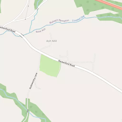 Map of Ash Mill