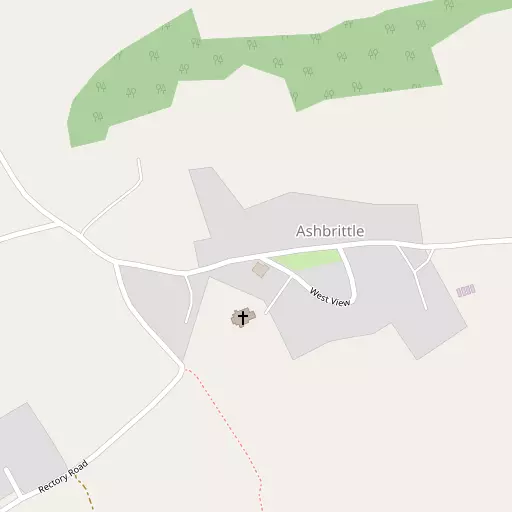 Map of Ashbrittle