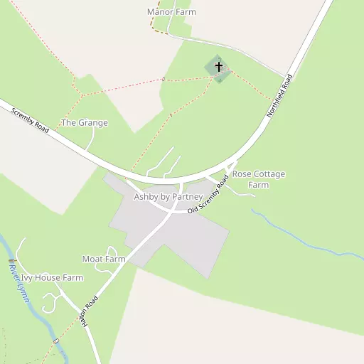 Map of Ashby by Partney