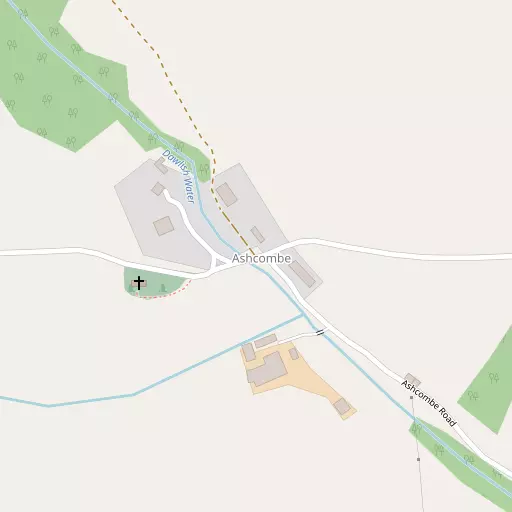 Map of Ashcombe