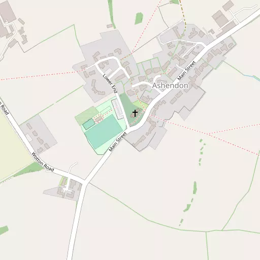 Map of Ashendon