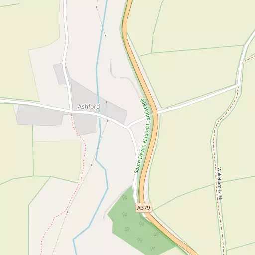 Map of Ashford