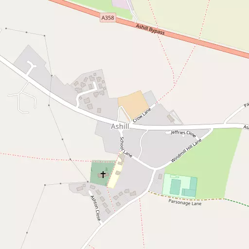 Map of Ashill