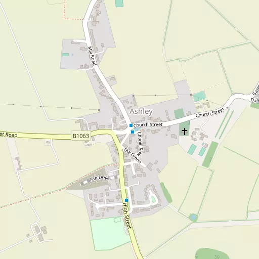 Map of Ashley