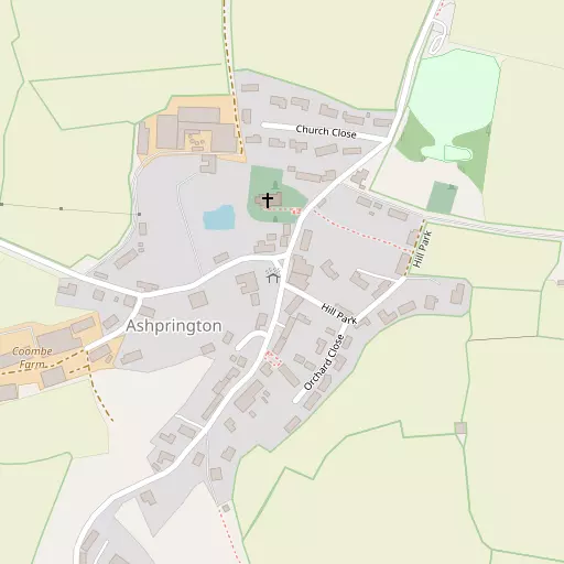 Map of Ashprington