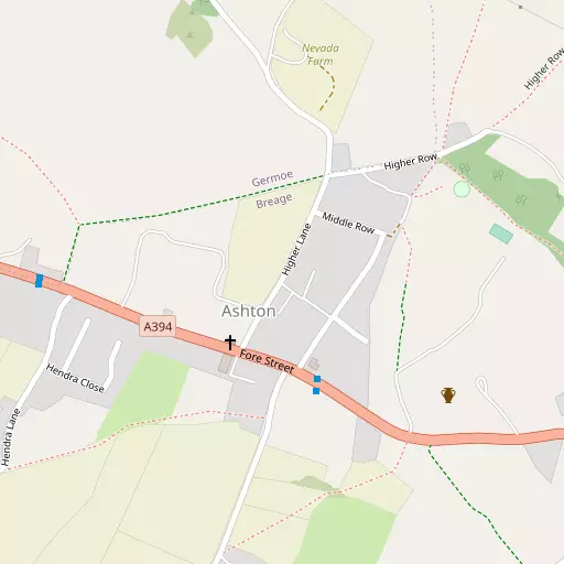 Map of Ashton