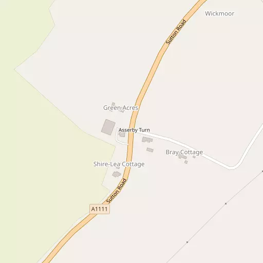 Map of Asserby Turn