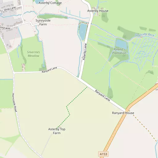 Map of Asterby