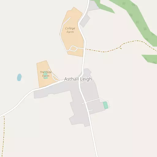 Map of Asthall Leigh
