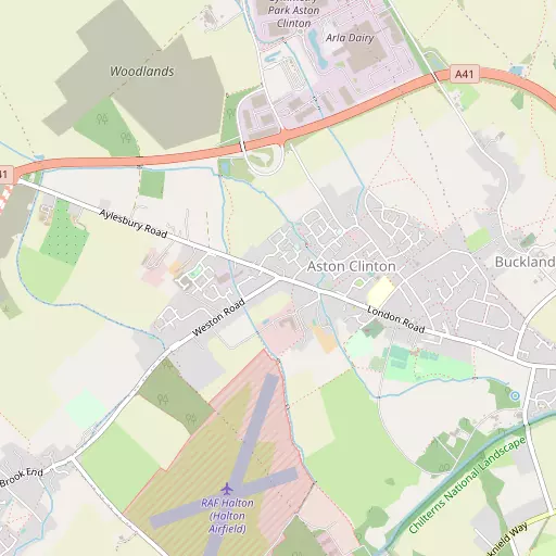 Map of Aston Clinton
