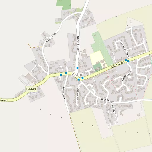 Map of Aston