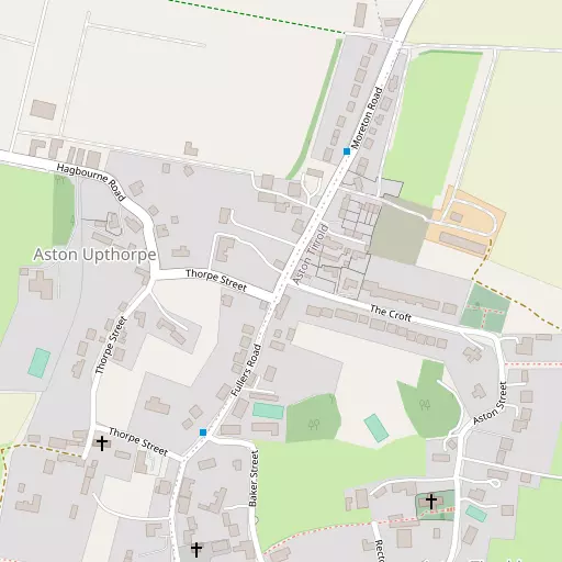 Map of Aston Upthorpe