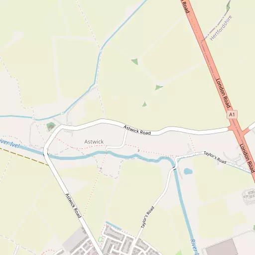Map of Astwick