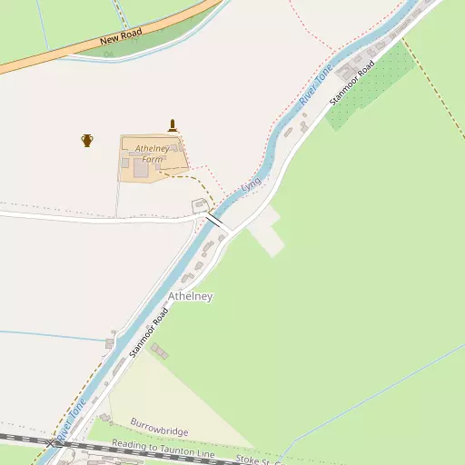 Map of Athelney