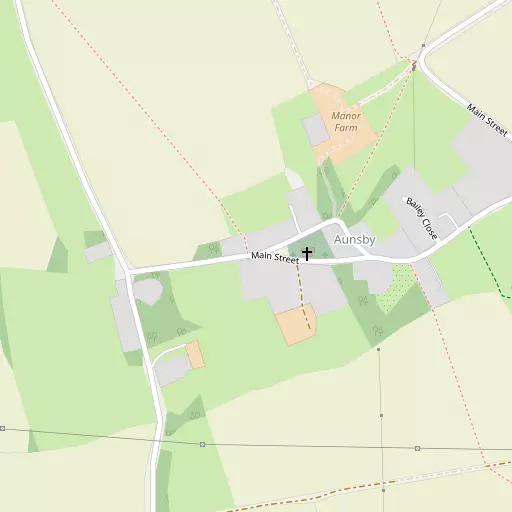 Map of Aunsby