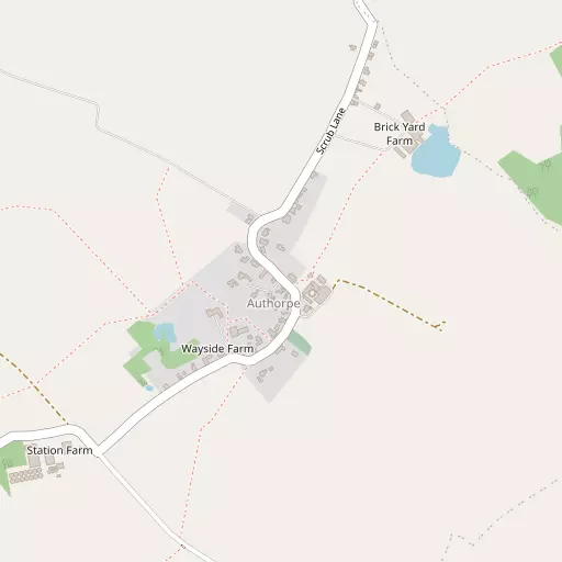 Map of Authorpe