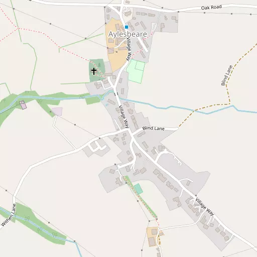 Map of Aylesbeare