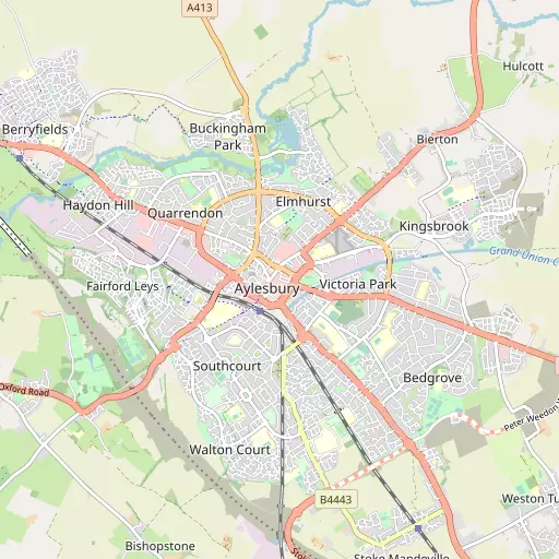 Map of Aylesbury