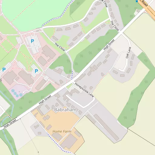 Map of Babraham