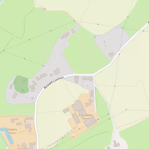 Map of Backwell Common